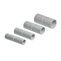 Муфта соединительная 16мм IP40 труба-труба серый пластик PlexUp 100шт